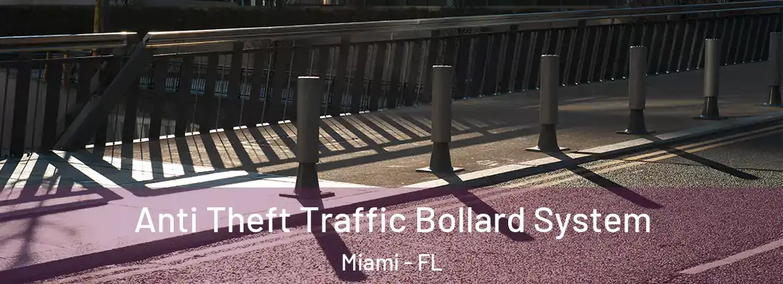 Anti Theft Traffic Bollard System Miami - FL