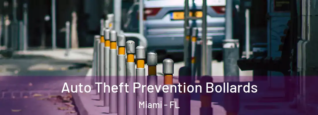 Auto Theft Prevention Bollards Miami - FL
