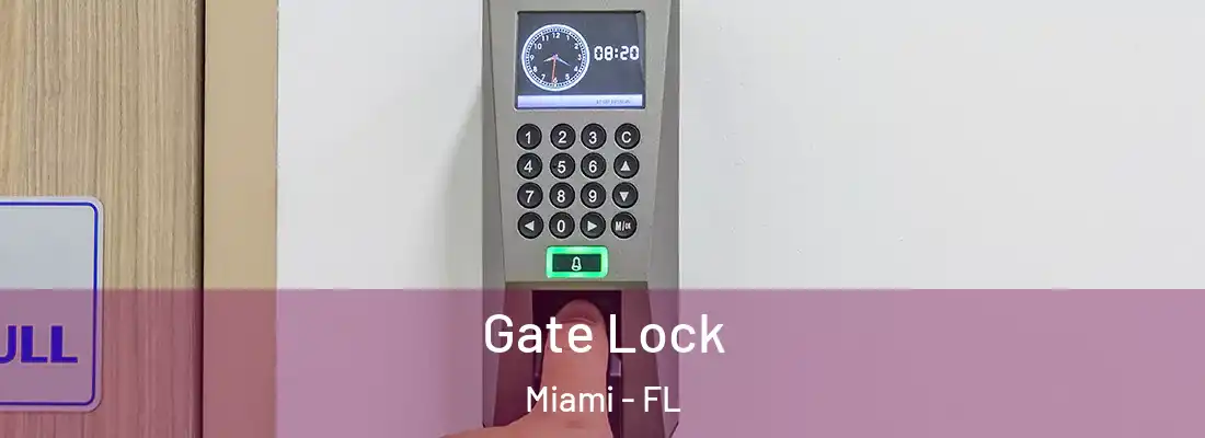 Gate Lock Miami - FL