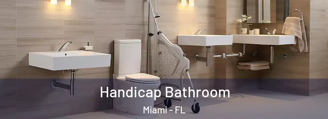 Handicap Bathroom Miami - FL