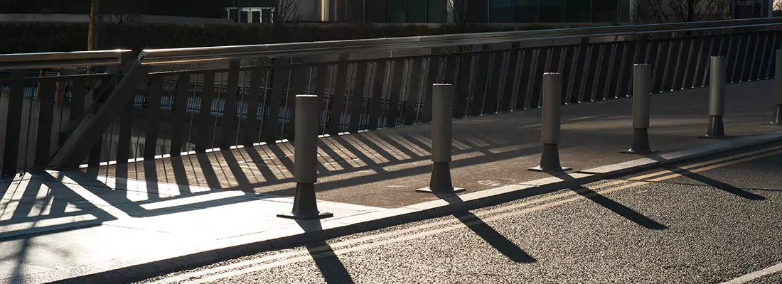 Car Bollard Installation for Parking Lots, Driveways in Miami, FL