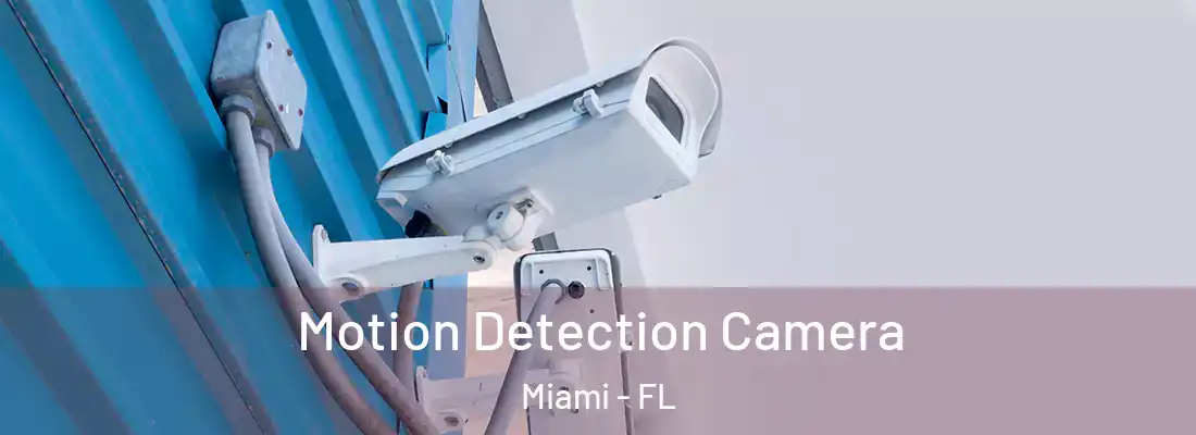 Motion Detection Camera Miami - FL