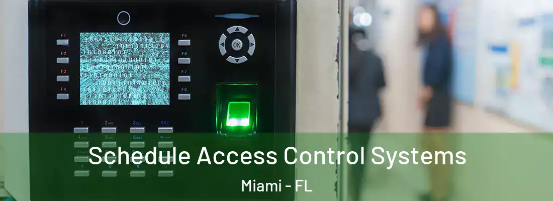 Schedule Access Control Systems Miami - FL
